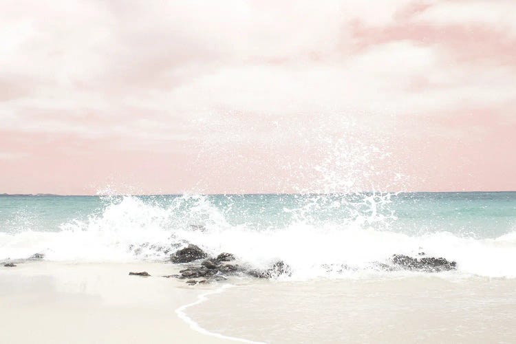 Pink Splashy Waves