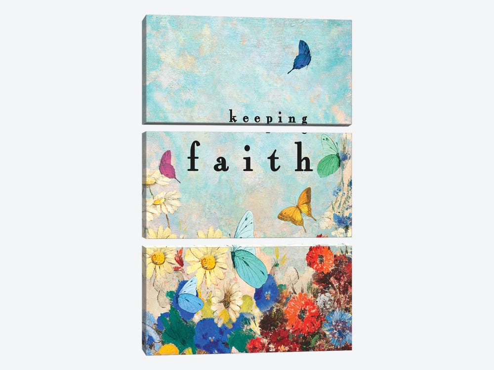 Keeping Faith by Leah Straatsma 3-piece Canvas Art