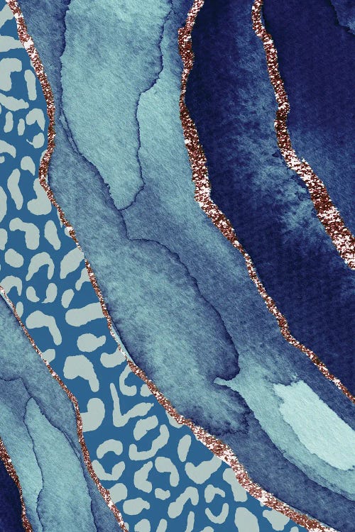 Ocean Cheetah by Leah Straatsma wall art