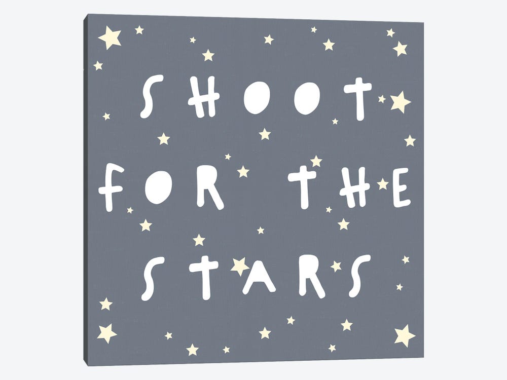 Shoot For The Stars_Square by Leah Straatsma 1-piece Canvas Artwork