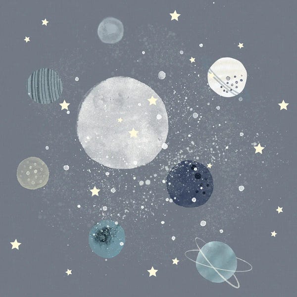 Mysticism: Space Planets by Leah Straatsma