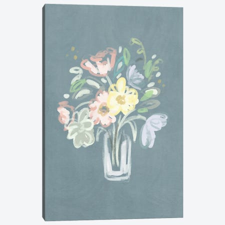 A Bouquet For Rosalind Canvas Print #LEH308} by Leah Straatsma Canvas Art