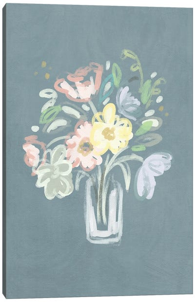 A Bouquet For Rosalind Canvas Art Print - Leah Straatsma