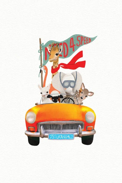 Need 4 Speed by Leah Straatsma canvas print