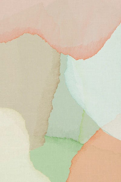 Paper Rips by Leah Straatsma framed canvas print