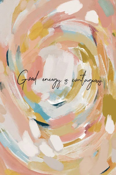 Good Energy by Leah Straatsma canvas print