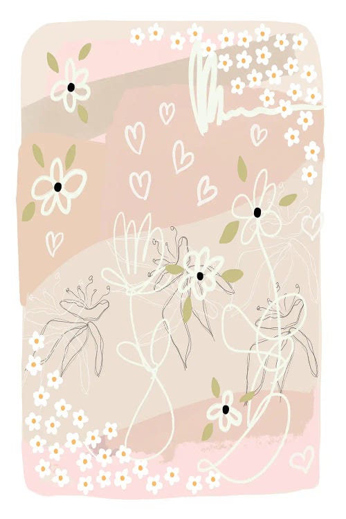 Abstract Floral Fun Soft