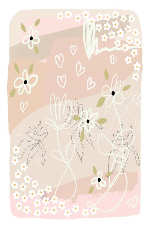 Abstract Floral Fun Soft