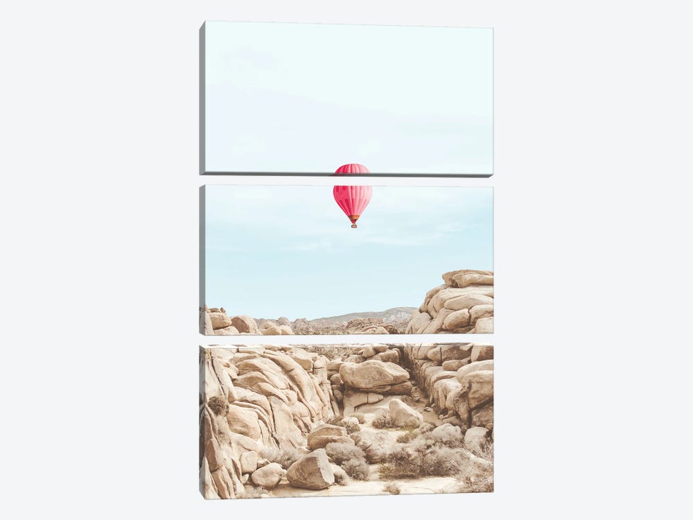 Hello Balloon by Leah Straatsma 3-piece Art Print