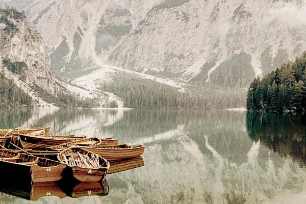 Rowboats: Mirror Lake by Leah Straatsma