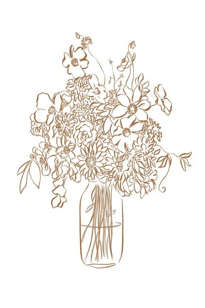 Modern Farmhouse Décor: Lovely Vase Tan by Leah Straatsma