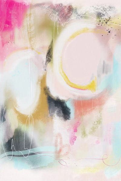 Abstract I by Leah Straatsma framed canvas print