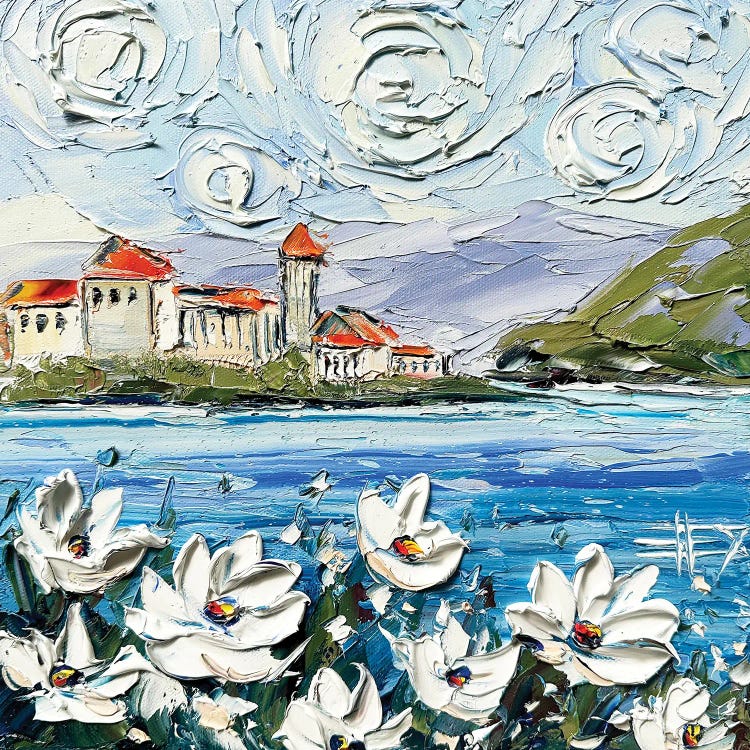 By The Shores Of Lake Como by Lisa Elley wall art