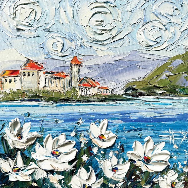 Lisa Elley: By The Shores Of Lake Como by Lisa Elley
