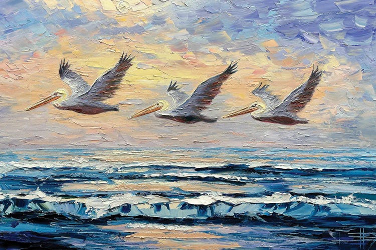 Flight Of Grace by Lisa Elley canvas print
