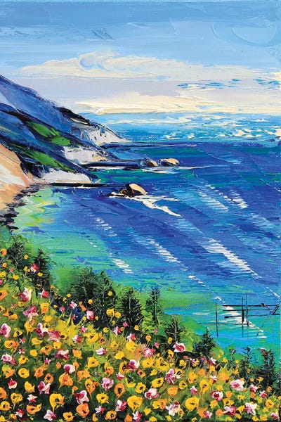 Big Sur: My Heart Is In Big Sur II by Lisa Elley