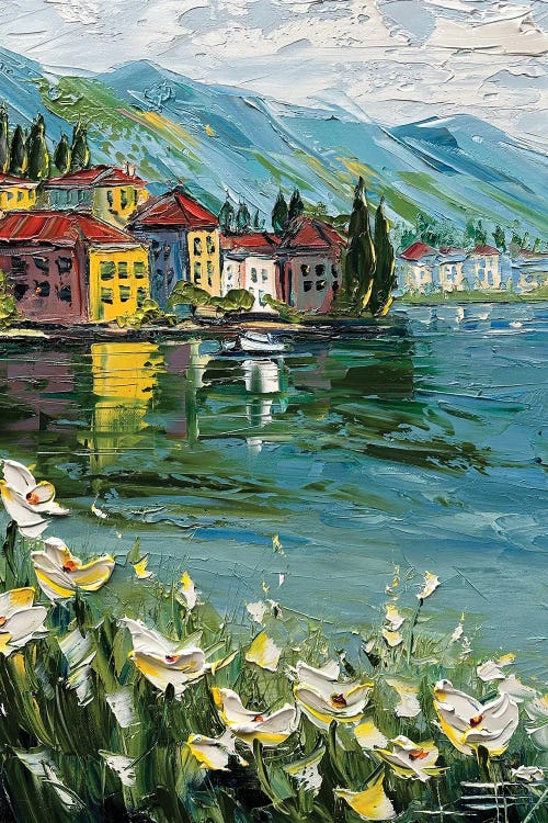 Golden Reflections - Lake Como Italy