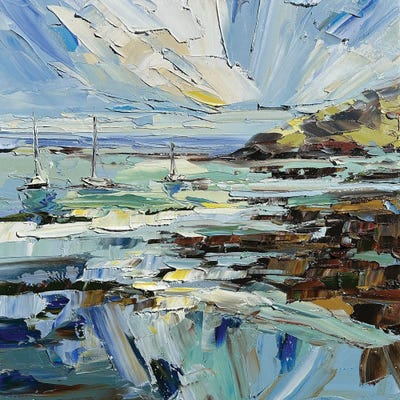 Canvas Print: Harbor Tide by Lisa Elley - thumbnail