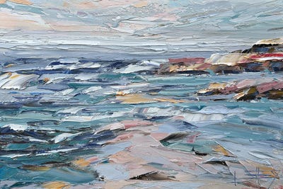 Canvas Print: Soft Horizon Drift by Lisa Elley - thumbnail