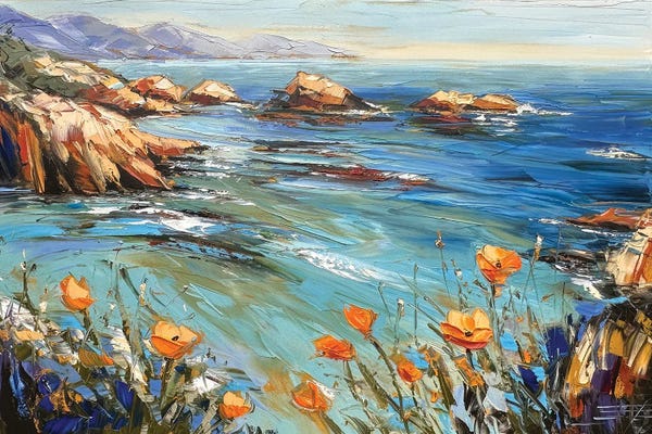 Lisa Elley: Sea Glass Morning by Lisa Elley