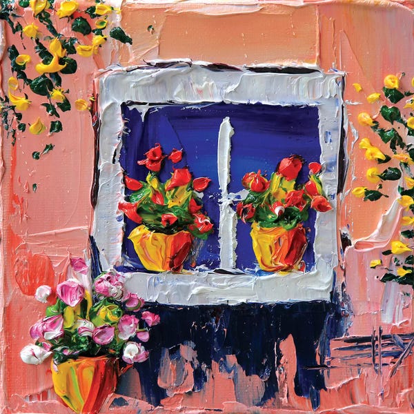 Palette Knife Prints: Piccola Casa by Lisa Elley