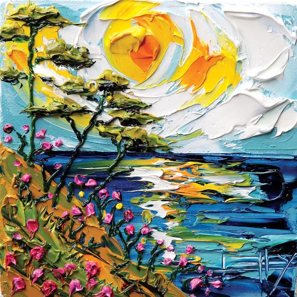 Lisa Elley: Big Sur I by Lisa Elley
