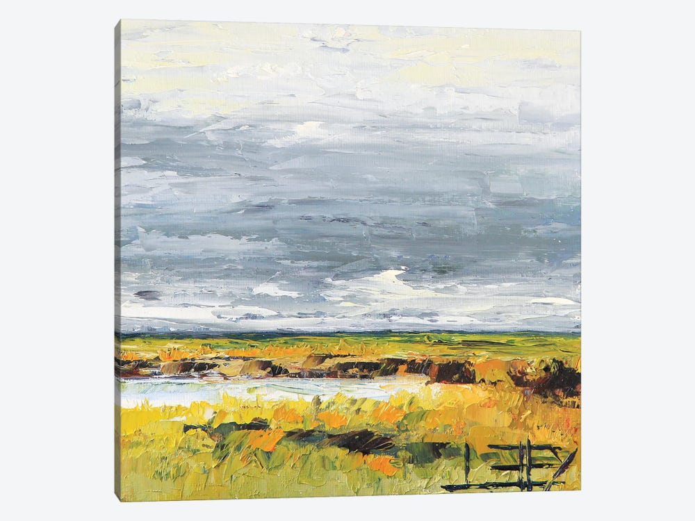 Stormy Horizon by Lisa Elley 1-piece Canvas Print