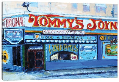 Tommy's Joynt Canvas Art Print - San Francisco Art