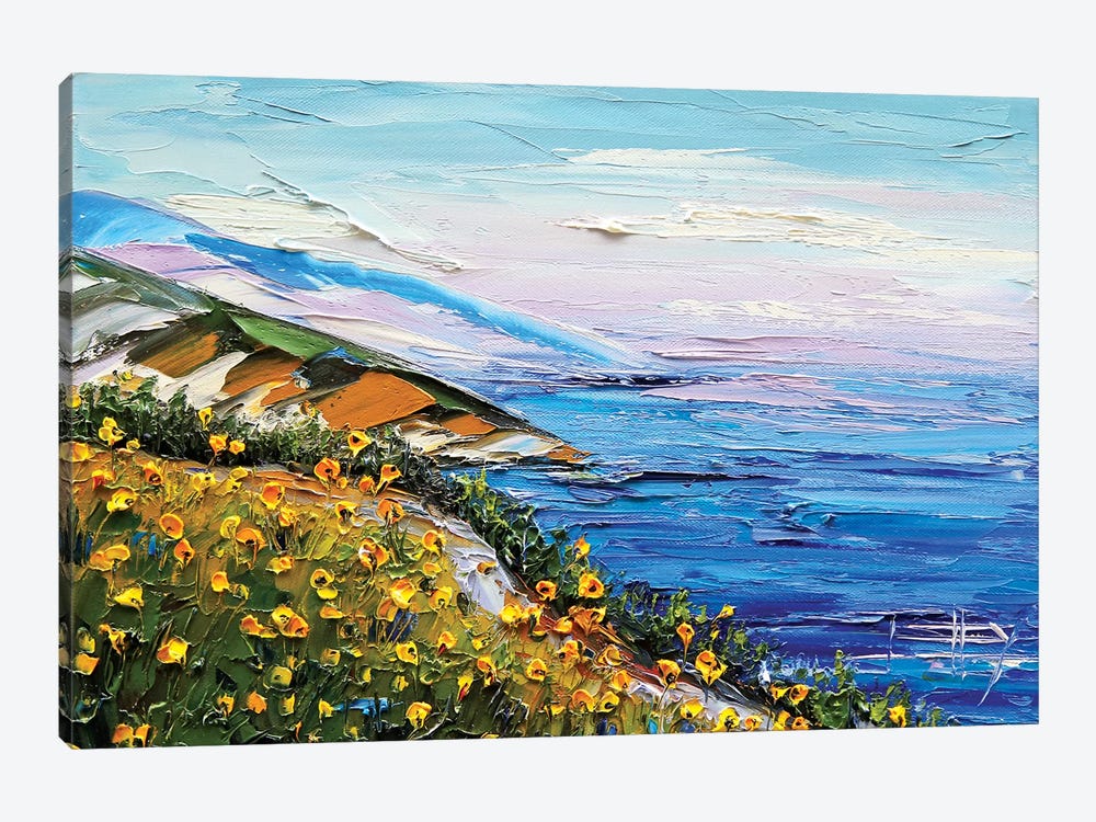 Big Sur III by Lisa Elley 1-piece Canvas Artwork