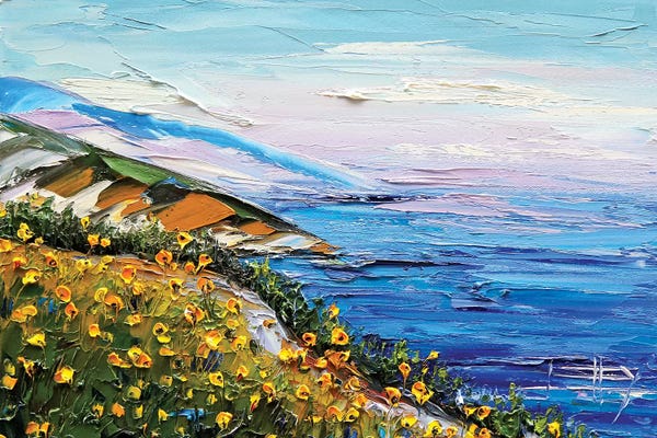 Lisa Elley: Big Sur III by Lisa Elley