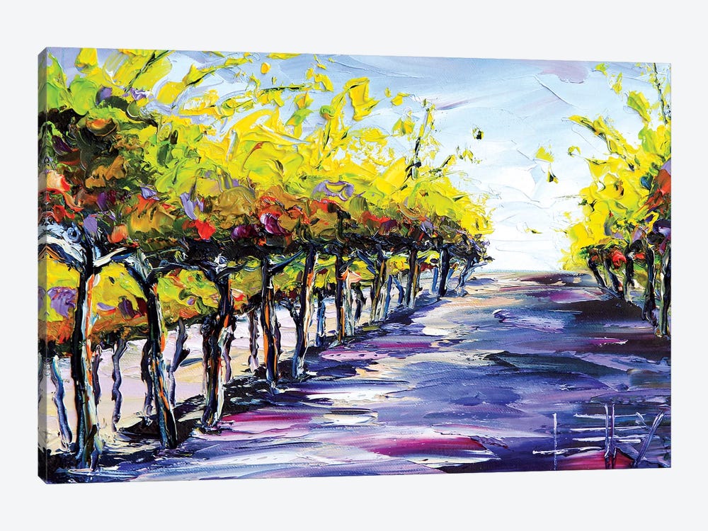 Vineyard I by Lisa Elley 1-piece Canvas Wall Art