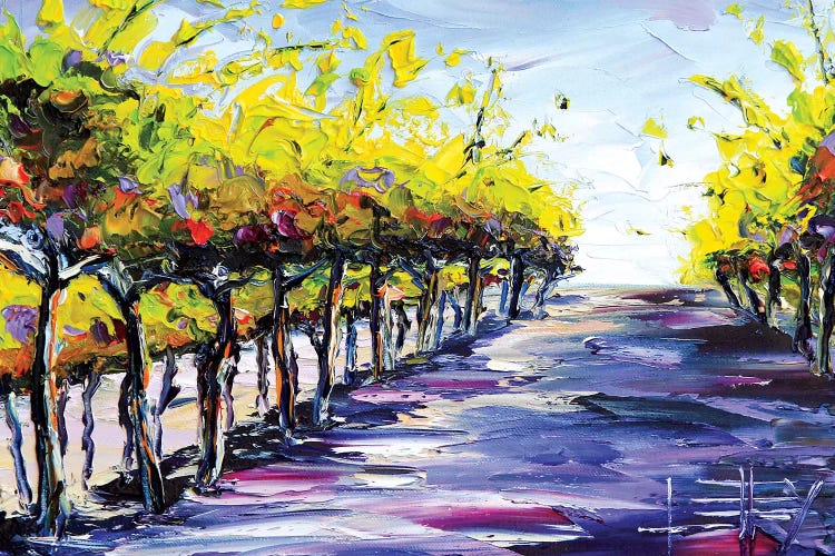 Vineyard I by Lisa Elley wall art