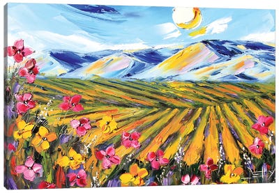 Vineyard IV Canvas Art Print - Landscapes in Bloom