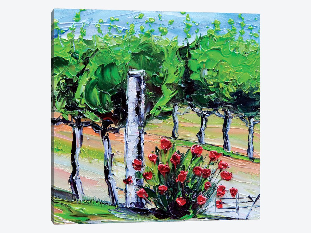 Vineyard Folktale  by Lisa Elley 1-piece Canvas Print