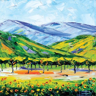 Wine Country Moment by Lisa Elley art print