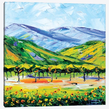 Wine Country Moment Canvas Print #LEL170} by Lisa Elley Canvas Art