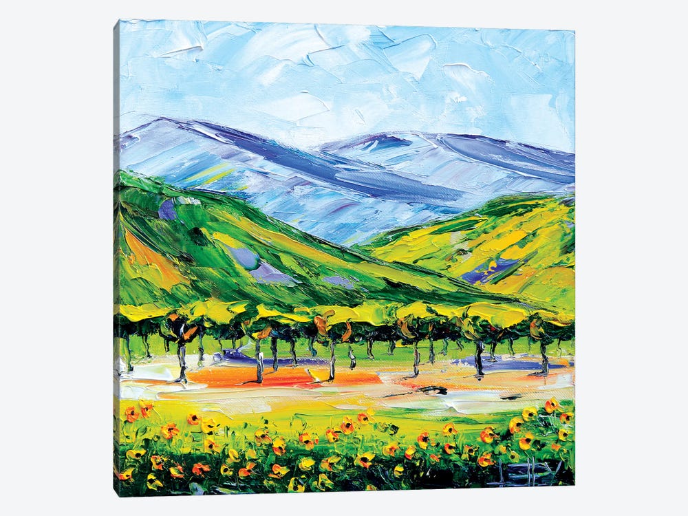 Wine Country Moment by Lisa Elley 1-piece Art Print