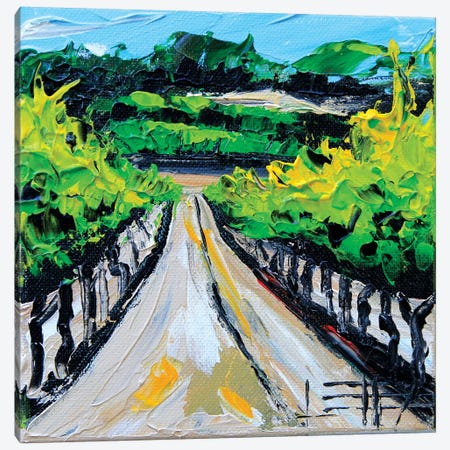 Winery In Carmel Canvas Print #LEL171} by Lisa Elley Canvas Artwork