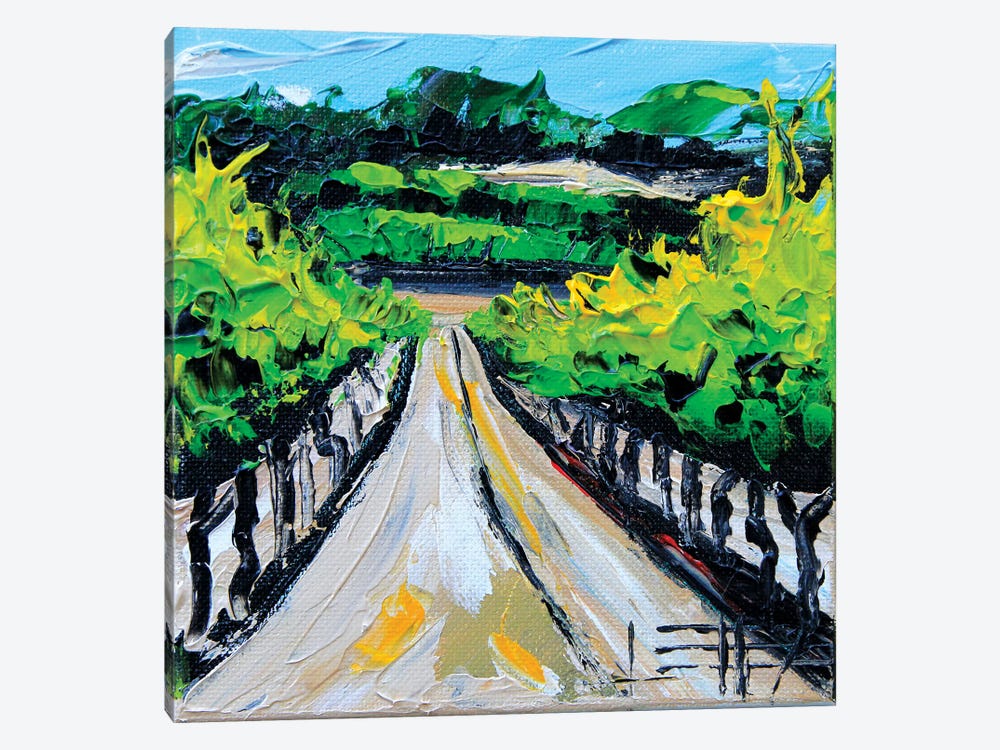Winery In Carmel by Lisa Elley 1-piece Canvas Wall Art