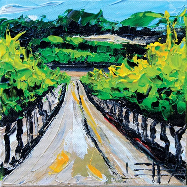 Lisa Elley: Winery In Carmel by Lisa Elley