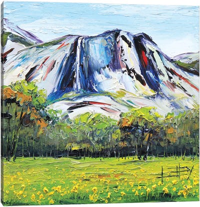 Yosemite Canvas Art Print - Plein Air Paintings
