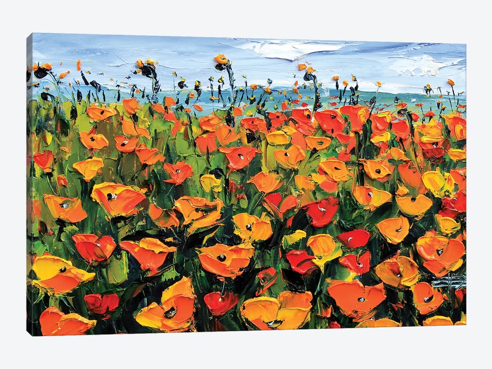 California Spring by Lisa Elley 1-piece Canvas Artwork