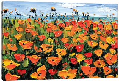 California Spring Canvas Art Print - Lisa Elley