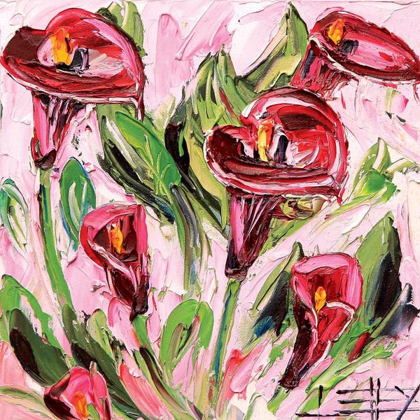 Textured Florals: Iris by Lisa Elley