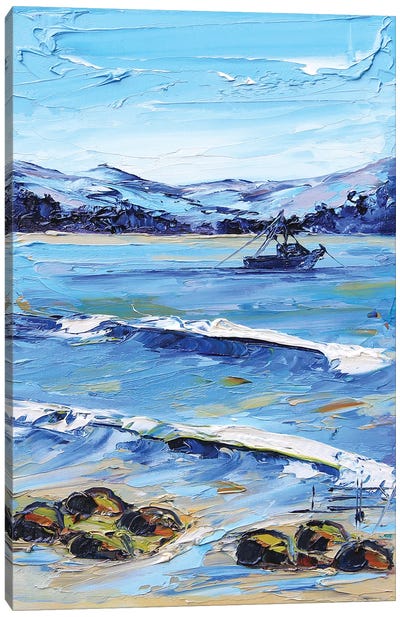 A Day In Monterey Canvas Art Print - Beach Lover