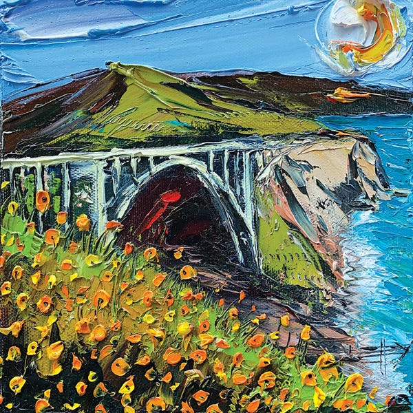 Big Sur: Bixby Bridge II by Lisa Elley