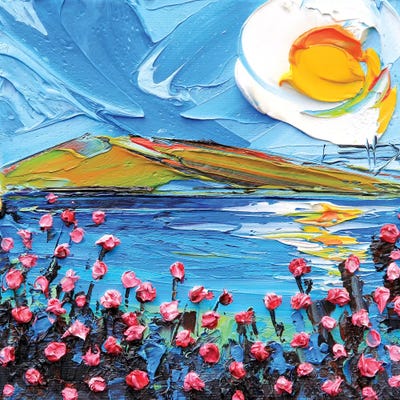 A Day At The Bay by Lisa Elley canvas print