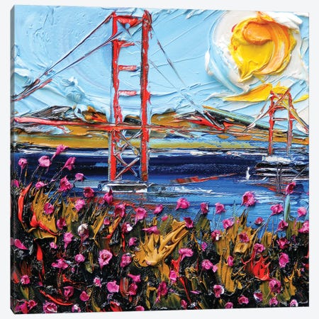 Golden Gate Days Canvas Print #LEL206} by Lisa Elley Canvas Print