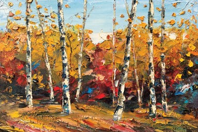 When September Comes by Lisa Elley canvas print