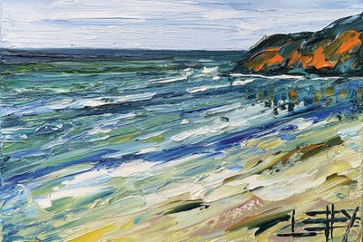 Big Sur Morning by Lisa Elley canvas print